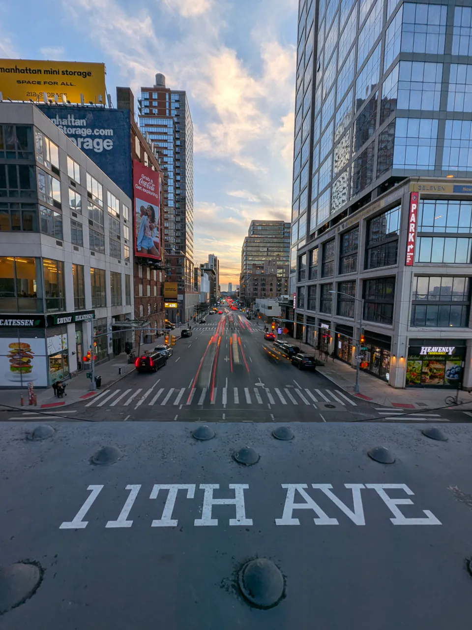 Long exposure of 11th Ave